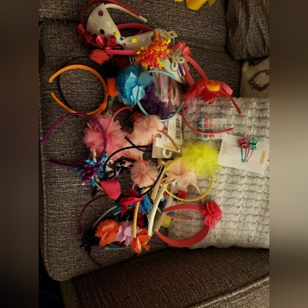 Huge Lot 30+ Gymboree Vintage Childrens Place Girls Hair Accessories New